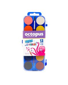 OCTOPUS Vodene boje 12/1  30mm unl-0623 - 26142