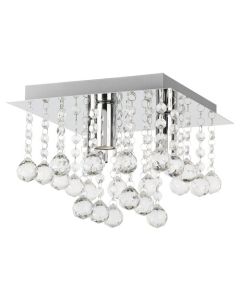 Rabalux Plafonjera Corinna E14 3x MAX 40W hrom (2617) - 2617
