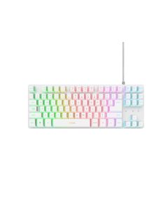 TRUST Tastatura GXT833 THADO žicna/RGB/SRB/gaming/bela