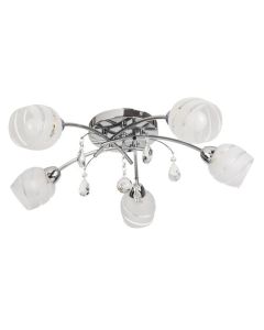 Rabalux Plafonjera Melissa E14 5x MAX 60W hrom (2622) - 2622