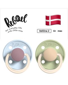 REBAEL cucle za bebe, 6+ mes, 2 kom, Plava i Maslina, RBL26282920