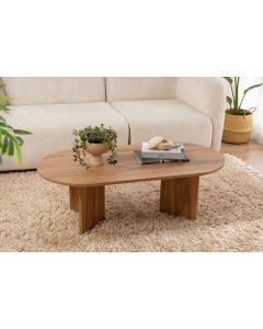 NORDURE Klub sto Oval, braon