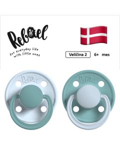 REBAEL cucle, 6+ mes, 2 komada, Petrolej plava, RBL26332366