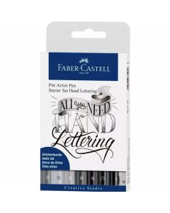 FABER CASTELL Umetničko mastilo Pitt Art pen, set 1/7 - 267118