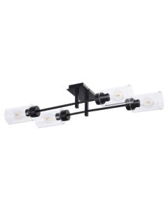Rabalux Plafonjera Prudence E27 4x MAX 40W crna (2672) - 2672-1