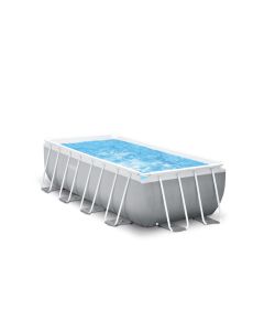 INTEX Bazen pvc 4m x 2m x 1.22m prism frame rectangular pool set - 26790NP