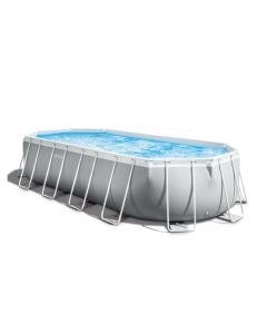INTEX Veliki porodični bazen sa pumpom, merdevina, pvc 6.1m x 3.05m x 1.22m - 26798NP
