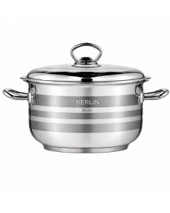 BERLIN Duboka šerpa 26cm, inox