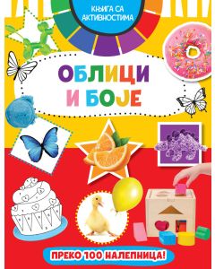 Knjiga sa aktivnostima: Oblici i boje - 27012