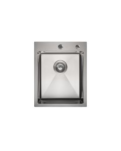 SANDONNA Inox sudopera sa dozerom i korpicom 40x50cm HD4050R, hrom - 2703-1-1