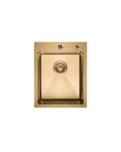 SANDONNA Inox sudopera sa dozerom i korpicom 40x50cm HD4050R, zlatna - 2705-1