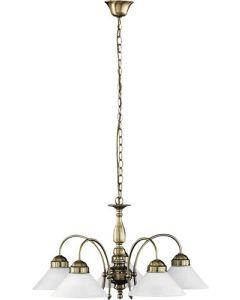 Rabalux Luster Marian E27 5x MAX 60W bronzana (2705) - 2705