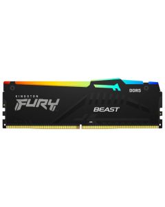 KINGSTON RAM DIMM DDR5 64GB (2x32GB) 6000MHz KF560C36BBEAK2-64 Fury Beast RGB
