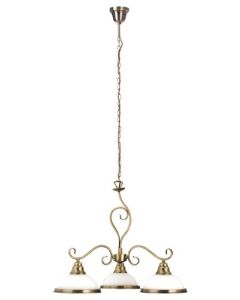 Rabalux Luster Elisett E27 3x MAX 60W bronzana (2753) - 2753