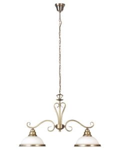 Rabalux Luster Elisett E27 2x MAX 60W bronzana (2757) - 2757