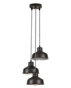 RABALUX Visilica Owen mat crna, E27 25W - 2790
