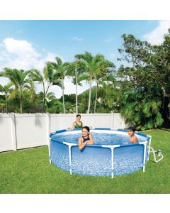 INTEX Bazen Beachside sa metalnim okvirom i filter pumpom 305x76 cm, 28208NP - 28208NP