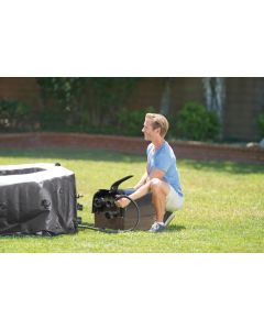 INTEX SPA đakuzi hidromasažni Onyx Black Octagon Combo za 6 osoba, 28462 - 28462