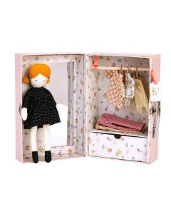 MOULIN ROTY Lutka u ormariću za poneti  Mali garderober - Les Parisiennes - 642564