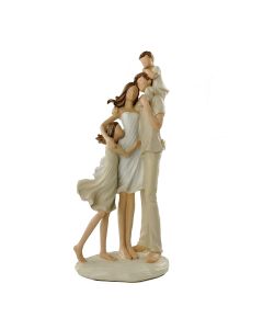 ENA Dekorativna figura porodica polirezin 12x28cm 24EN0595 - 28695