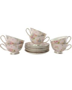 ENA Set rozih šolja 6/1 200ml 24EN0642 - 28739