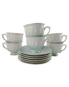 ENA Set šolja 6/1 220ml porcelan plave 24EN0645 - 28742