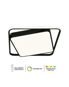 FORMA LED plafonska lampa 50W 3000K-6400K F2822-50C BK