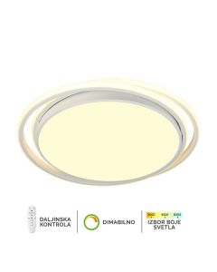 FORMA LED plafonska lampa 55W 3000K-6400K F2821-55C WH