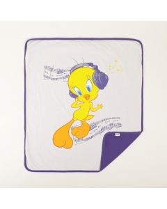 WARNER BROS Prekrivač za bebe 80x90cm Tweety - 2881-TW22