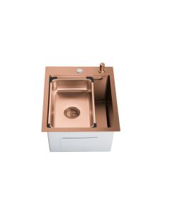 SANDONNA Inox sudopera sa korpicom i dozerom 40x50cm HD4050R - 2888