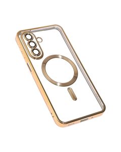 Maska za Samsung Galaxy A27 5G zlatna Magsafe Lux