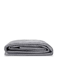 DEKOR DOM Prekrivač Velluto 200x220cm, anthracite - 023911