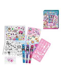 DENIS Dečiji set za manikir Tattoo DIY - 29-444000