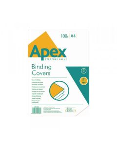 Karton za koričenje FELLOWES APEX 6501001 250gr. A4, crna - 9105