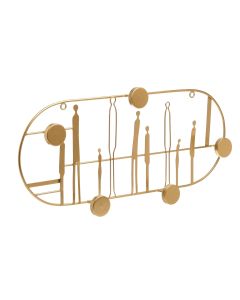 ENA Metalni zidni čiviluk 52x5x25cm - 29120-1