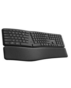 TRUST Bežična tastatura KEYRA ERGO MULTI, crna - 25459-1