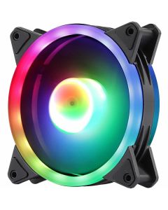 RAPTOR Ventilator F410 120x120mm RGB DualRing sata connector