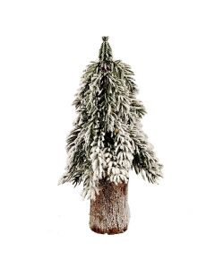 ENA Novogodišnja ukrasna snežna jelkica 15x32cm 24EN323