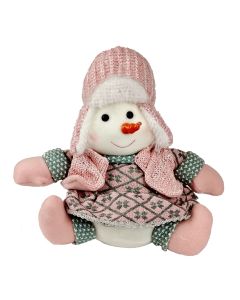 ENA Novogodišnja figura Sneško 30x26cm 24EN392