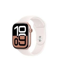 APPLE Pametni sat S10 GPS 46mm, Rose Gold Alu Case sa Light Blush Sport Band - M/L - 295312