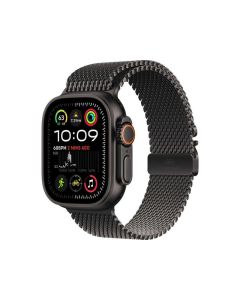 APPLE Pametni sat Ultra2 v2 Cellular 49mm, Black Titanium Case sa Black Titanium Milanese Loop - M - 295400