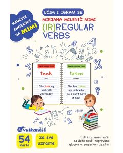 Karte – Učim i igram se – IR(Regular) verbs - 29636