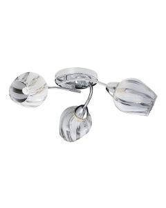 Rabalux Plafonjera Danila E27 3x MAX 60W hrom (2969)