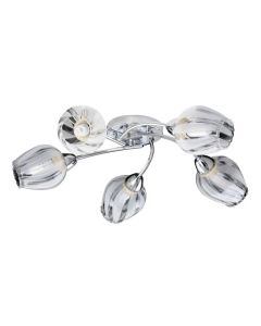 Rabalux Plafonjera Danila E27 5x MAX 60W hrom (2970)