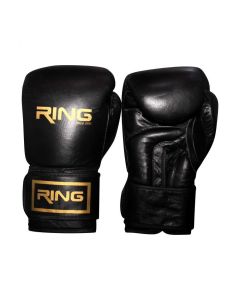 RING rukavice za boks 12 OZ kozne - RS 3311-12 black - 2971