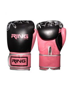 RING rukavice za boks 10 OZ kožne - RS 3311-10 rose