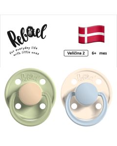 REBAEL cucle za bebe, 6+ mes, 2 kom, Maslina i Champagne, RBL29902266
