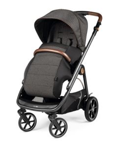PEG PEREGO Kolica za bebe Veloce 500, crna/siva