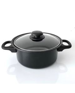 Ceraflon set šerpi od 7 delova crni