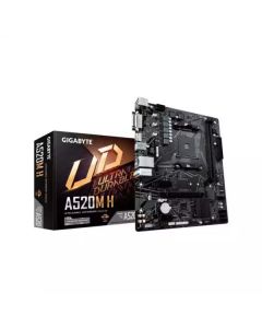 Matična ploča AM4 Gigabyte A520M H RGB  DVI/HDMI/M.2
